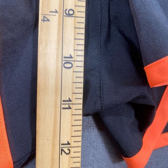 Adidas M3 Running Climalite Athletic Shorts Blaack/Orange Womens Size Medium - Picture 9 of 10